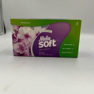 Melaleuca EcoSense MelaSoft Dryer Sheets Spring Breeze 100 Count Fabric Softener